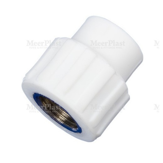 Муфта комбинированная PPRC ВР 20 х ½" MeerPlast