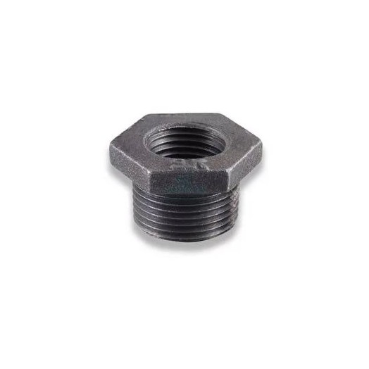 Футорка чугун Ду 50 х 40 (2" х 1½") НР/ВР TUPY Футорка чугун Ду 50 х 40 (2" х 1½") НР/ВР TUPY