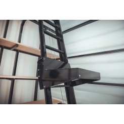 Автоматический грузоподъемник, грузоподъемность 150 кг, черный