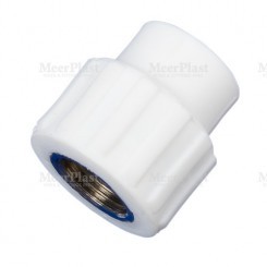 Муфта комбинированная PPRC ВР 40 х 1¼" MeerPlast Муфта комбинированная PPRC ВР 40 х 1¼" MeerPlast