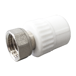Муфта комбинированная PPRC ВР c НГ 20 х ½" MeerPlast Муфта комбинированная PPRC ВР c НГ 20 х ½" MeerPlast