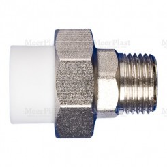 Муфта разъемная PPRC НР 50 х 1½" MeerPlast