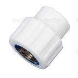 Муфта комбинированная PPRC ВР 40 х 1¼" MeerPlast 