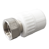 Муфта комбинированная PPRC ВР c НГ 20 х ½" MeerPlast
