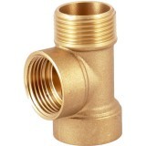 Переходник латунный для насосной станции с 3 подключениями (1''M, 1''F, 1''F) Переходник латунный для насосной станции с 3 подключениями (1''M, 1''F, 1''F)