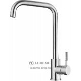 Смеситель для кухни однорычажный LEDEME L4998-4, нержавейка Смеситель для кухни однорычажный LEDEME L4998-4, нержавейка
